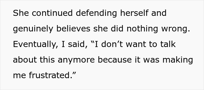 Text snippet: woman left fuming when mom hijacks aunt's birthday plans, claims she did nothing wrong. Text snippet: woman left fuming when mom hijacks aunt's birthday plans, claims she did nothing wrong.