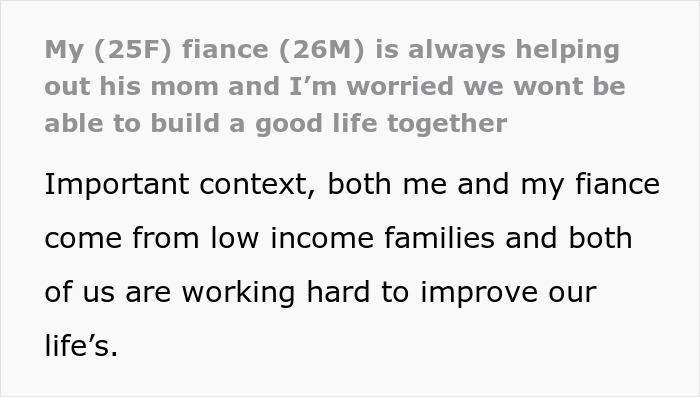 Mama's Boy Funds Mom's Fancy Trips, Skeptical Fianc&eacute;e Questions How Things Will Work After Marriage