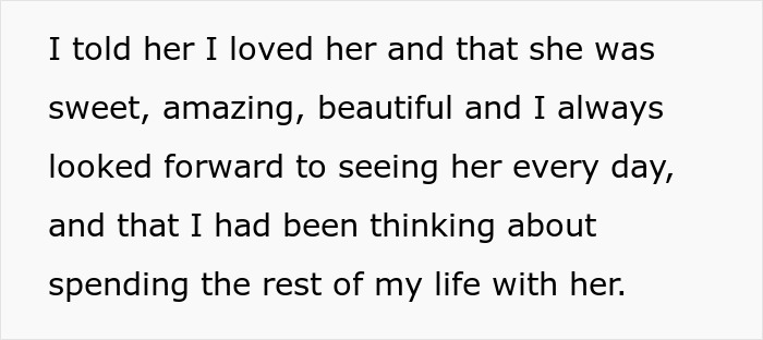 Text outlining a man's deep affection for his girlfriend in their relationship. Text outlining a man's deep affection for his girlfriend in their relationship.