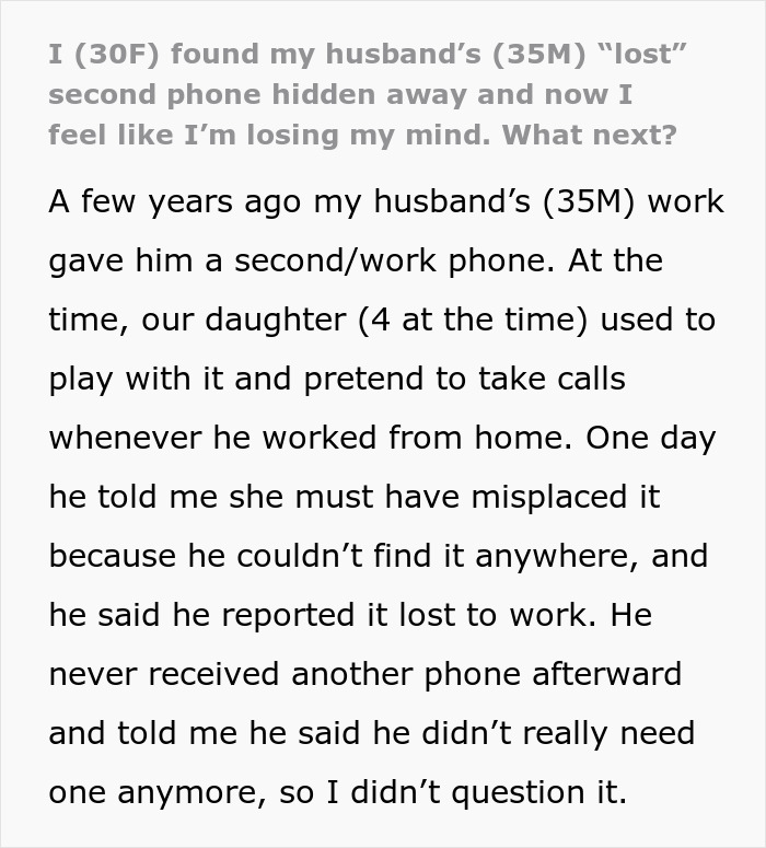 Woman Finds Husband's "Lost Phone" Starts Losing Her Mind Over It