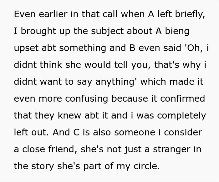 Woman Finds Out Friends Hid A Secret About Her Twin Brother, Realizes She Was The Only One Left Out