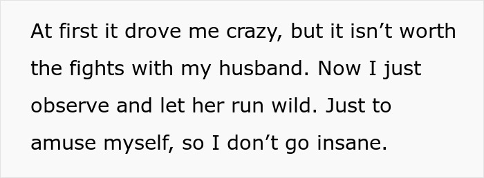 Text about coping with MIL's behavior to avoid fights with husband Text about coping with MIL's behavior to avoid fights with husband