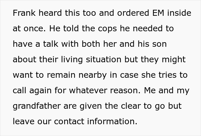 Grandpa gives reality check to entitled mom after she called the cops for trespassing, initiating a family talk. Grandpa gives reality check to entitled mom after she called the cops for trespassing, initiating a family talk.