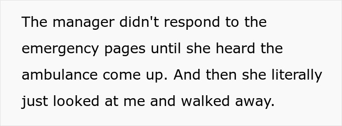 Woman Has Allergy Emergency, Can't Believe Manager's Reaction Woman Has Allergy Emergency, Can't Believe Manager's Reaction