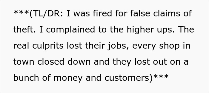 TLDR: A guy unjustly fired for stealing $361 got revenge, exposing thieves and taking down company.