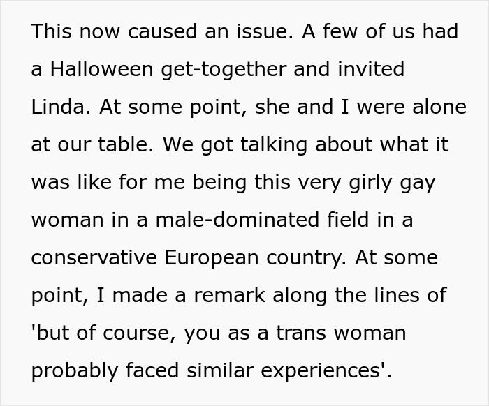Trans Woman Mad At Coworker Who "Clocked" Her Identity, Which She Thought Was A Secret All Along
