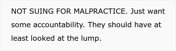 Nurse Dismisses 19YO's Symptoms And Sends Her Home, A Week Later, She Has Golf Ball-Sized Lump Nurse Dismisses 19YO's Symptoms And Sends Her Home, A Week Later, She Has Golf Ball-Sized Lump