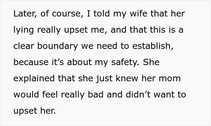 Husband confronts wife about lying regarding allergy safety boundaries