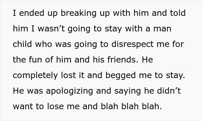Breaking up with immature boyfriend in boyfriend piñata relationship story Breaking up with immature boyfriend in boyfriend piñata relationship story