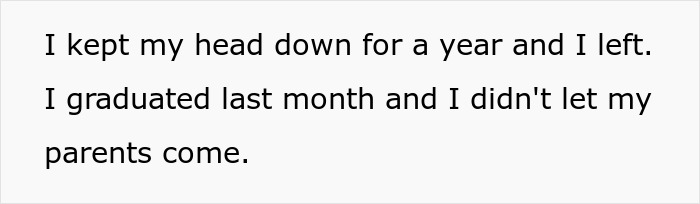 Parents Treat 18YO Like A Practice Kid, Get Mad As He Refuses To Invite Them To His Graduation Parents Treat 18YO Like A Practice Kid, Get Mad As He Refuses To Invite Them To His Graduation