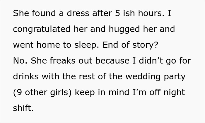 Bride upset after sister skips wedding party drinks Bride upset after sister skips wedding party drinks