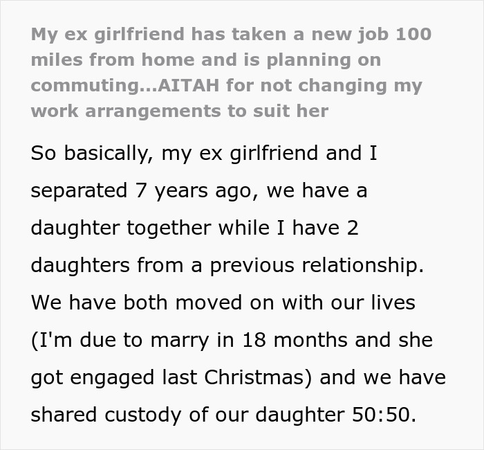 Ex Girlfriend Takes Job 100 Miles Away, Expects Guy To Give Her Special Treatment Ex Girlfriend Takes Job 100 Miles Away, Expects Guy To Give Her Special Treatment
