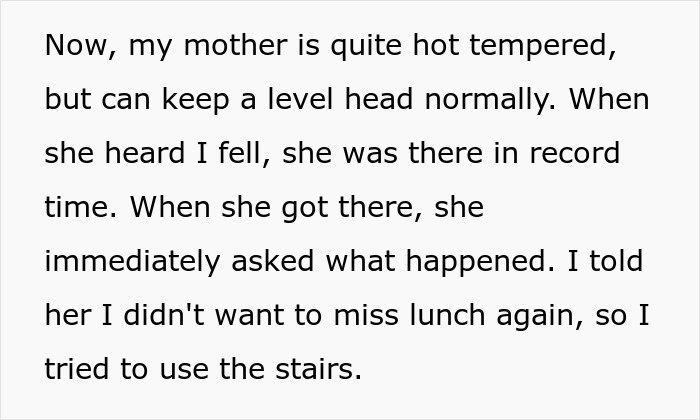 Mom takes legal action against school staff after disabled teen fell using stairs due to no elevator key.