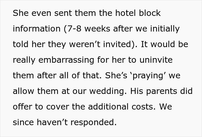 MIL Tries To Take Over Wedding Planning, Bride Can't Take It Anymore MIL Tries To Take Over Wedding Planning, Bride Can't Take It Anymore