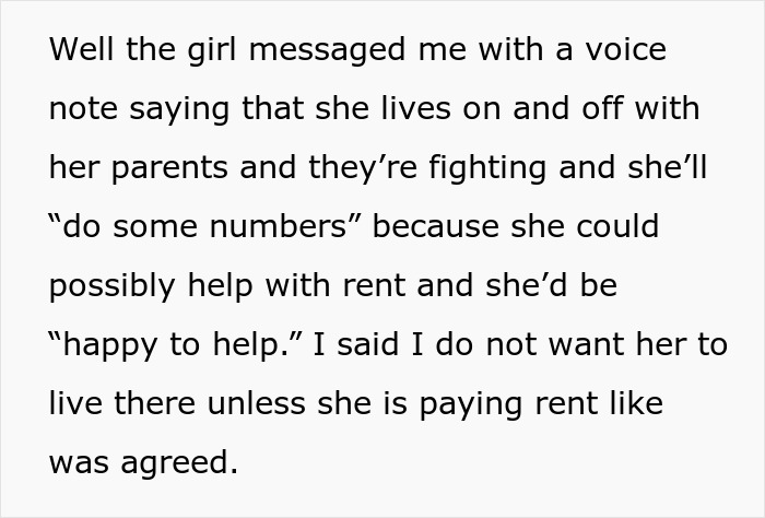 23YO Outs "Secret Roomie" To Landlord As She Has Been Squatting For Months Without Paying Rent
