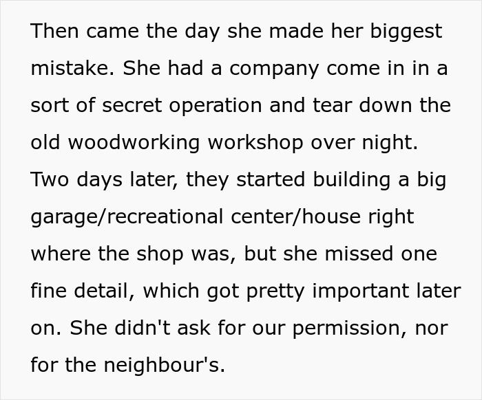 Entitled Woman Sneakily Destroys 120YO Orchard, Neighbor Takes Revenge Worth $437K On Her