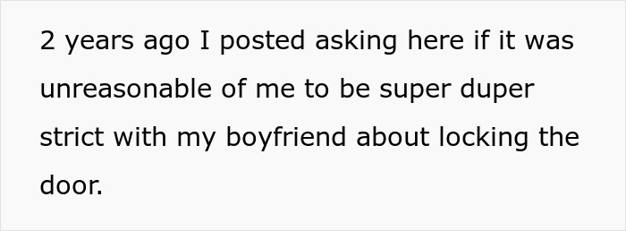 "Lesson Learned": BF Keeps Forgetting To Lock Home Door, GF Proved Right After Shocking Break In