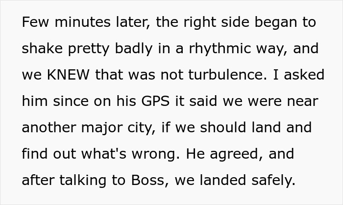 Plane experiences shaking; pilot lands safely near a major city Plane experiences shaking; pilot lands safely near a major city