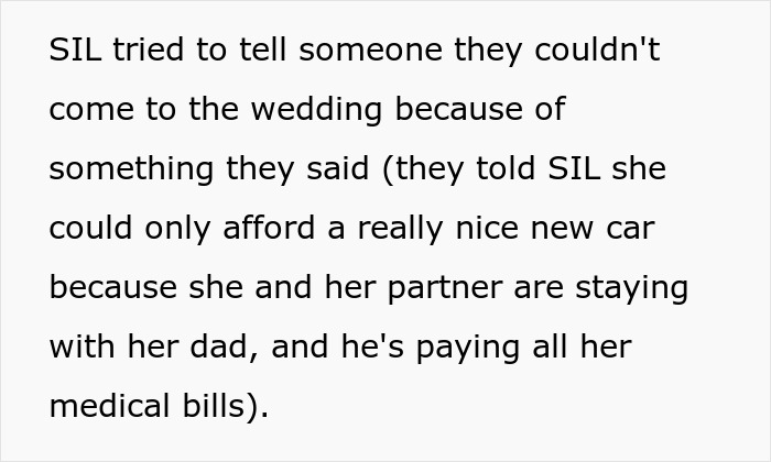 Couple Gets Annoyed That SIL With Cancer Is Taking Away From Their Wedding, It's Way Worse Than That Couple Gets Annoyed That SIL With Cancer Is Taking Away From Their Wedding, It's Way Worse Than That