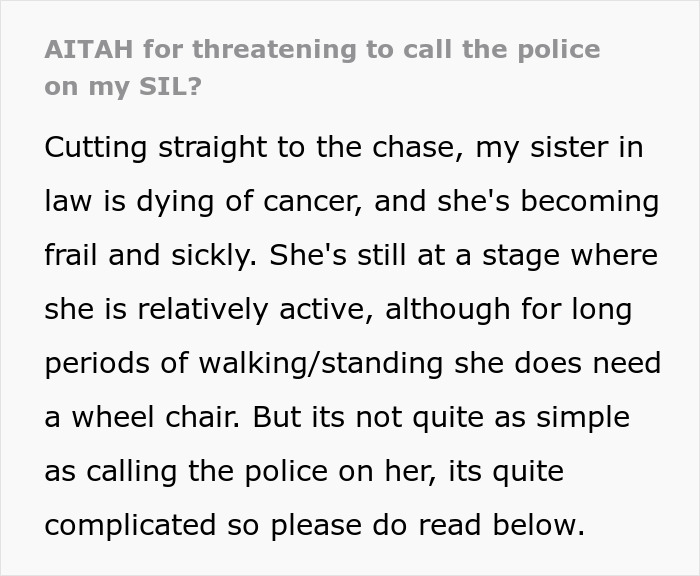 Couple Gets Annoyed That SIL With Cancer Is Taking Away From Their Wedding, It's Way Worse Than That Couple Gets Annoyed That SIL With Cancer Is Taking Away From Their Wedding, It's Way Worse Than That