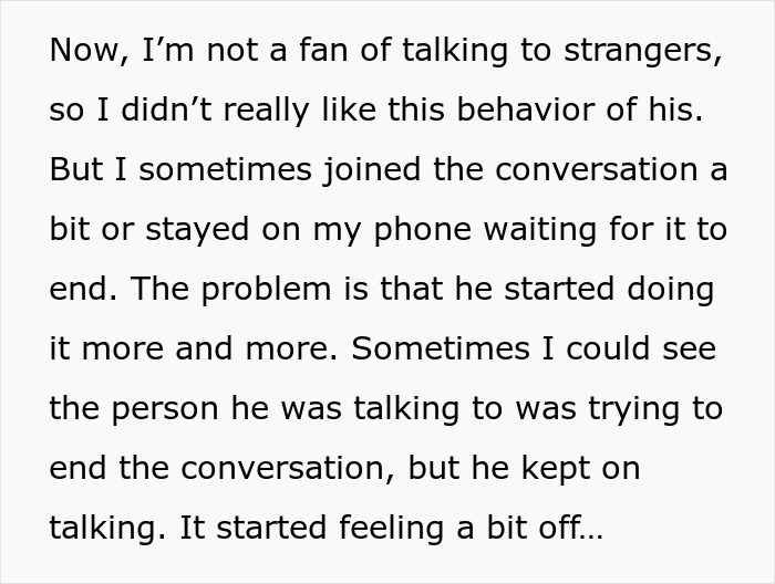 Screenshot showing a woman's frustration with her talkative fiancé who kept talking to strangers, craving attention. Screenshot showing a woman's frustration with her talkative fiancé who kept talking to strangers, craving attention.