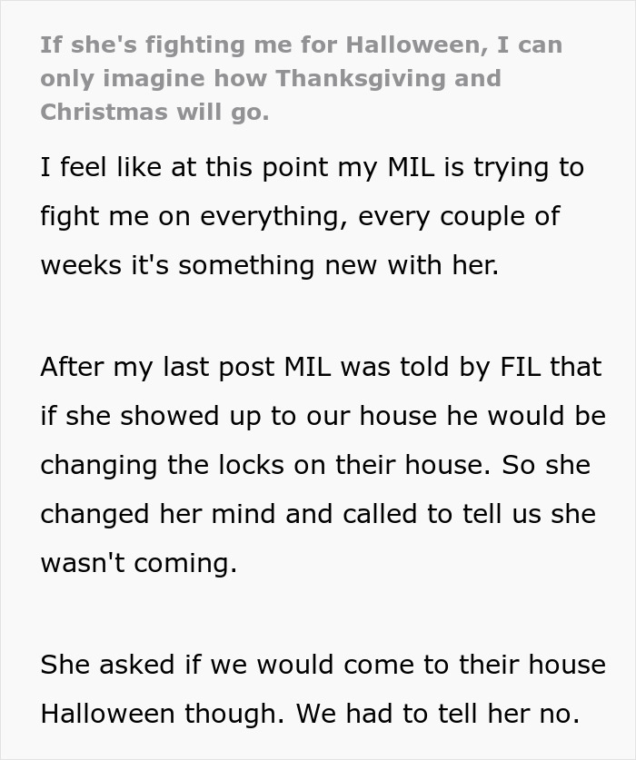 Pregnant woman starts having contractions, MIL refuses to leave; a user describes the ongoing conflict with her MIL.
