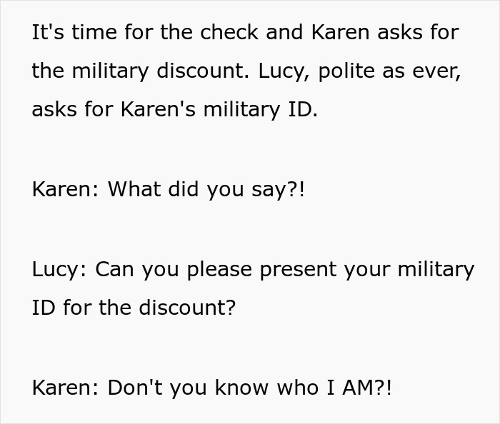 Entitled Army Wife Pulls The &ldquo;Don&rsquo;t You Know Who I AM?&rdquo; Card On A Waitress, Gets A Humbling Reality Check
