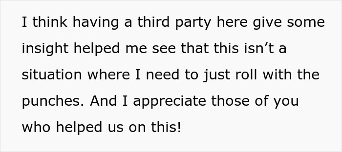 Having a third party helped see MIL issues beyond just rolling with punches