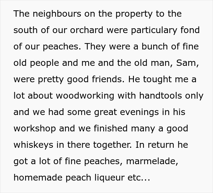 Entitled Woman Sneakily Destroys 120YO Orchard, Neighbor Takes Revenge Worth $437K On Her