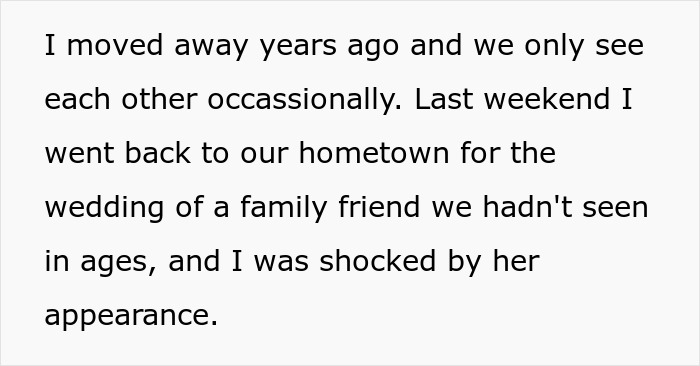 Text about seeing sister's shocked appearance after time apart related to fillers Text about seeing sister's shocked appearance after time apart related to fillers