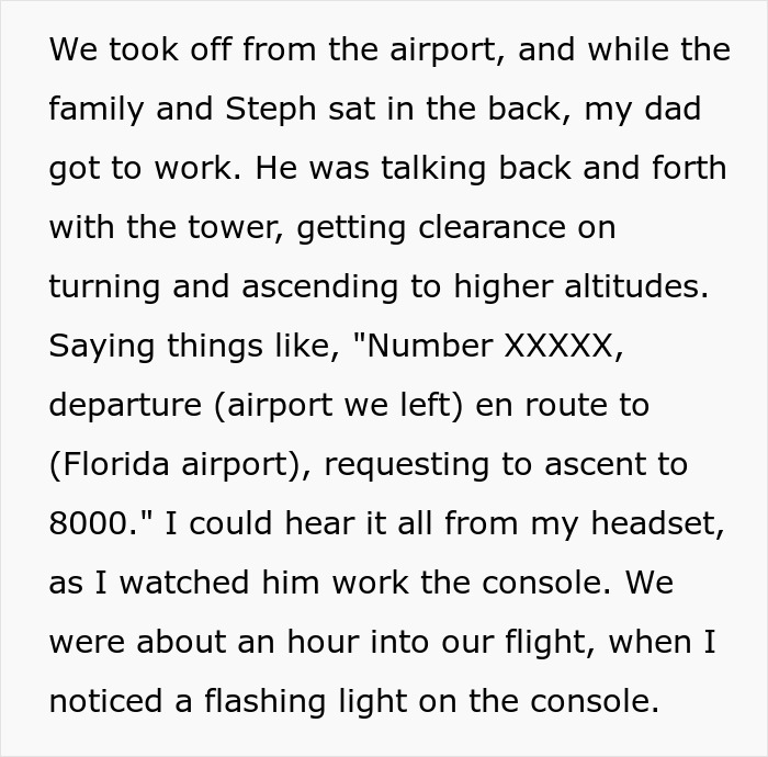Pilot gets clearance from tower during family flight in rich mom story Pilot gets clearance from tower during family flight in rich mom story