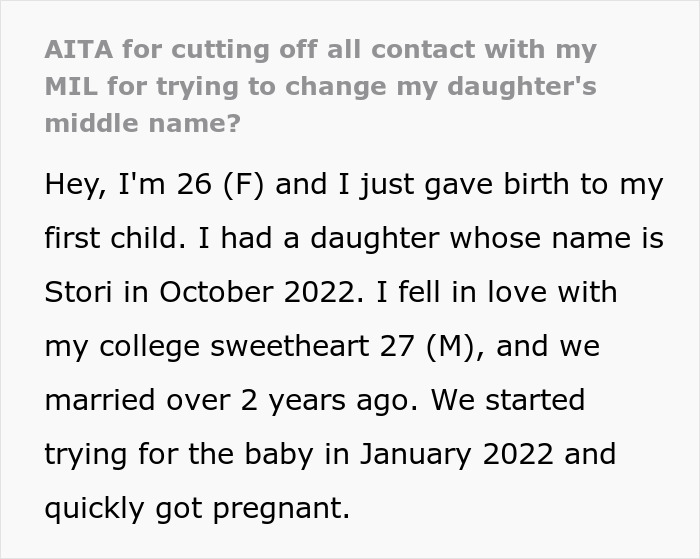 MIL Surprises Woman After Switching Her Behavior After She Gives Birth: "Completely Shocked And Dumbfounded"