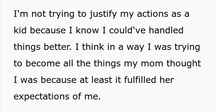 Teen reflects on religious mom's snooping, acknowledging past actions while trying to meet expectations.