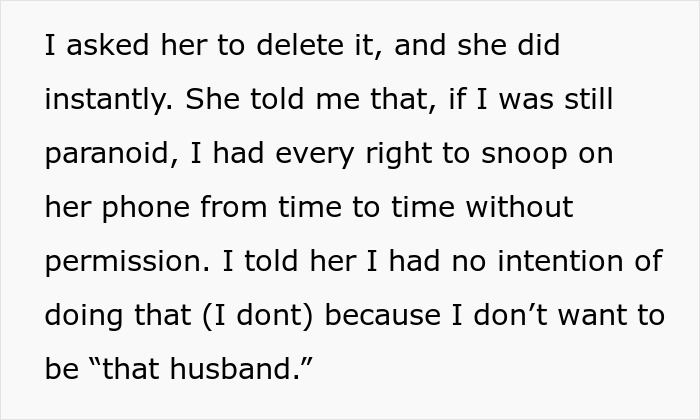 Wife deletes Tinder after husband requests, allows phone snooping Wife deletes Tinder after husband requests, allows phone snooping