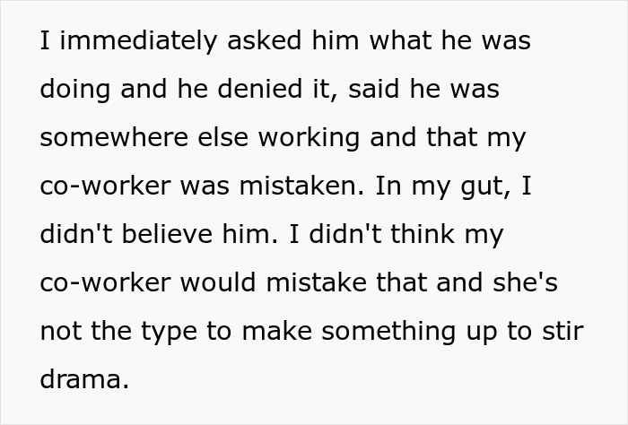 A woman questions her husband about his suspicious activities, but he denies everything. A woman questions her husband about his suspicious activities, but he denies everything.