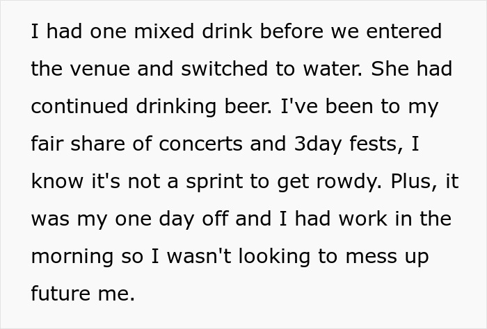 Man wants to go home after fainting at concert, fiancée tries to get closer to the stage instead. Man wants to go home after fainting at concert, fiancée tries to get closer to the stage instead.