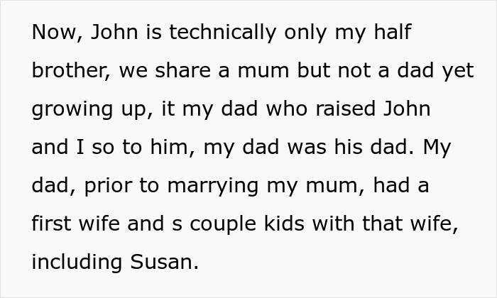 Half brother and family background about wedding and relationships Half brother and family background about wedding and relationships