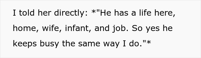 Text about husband’s busy life with family and job Text about husband’s busy life with family and job