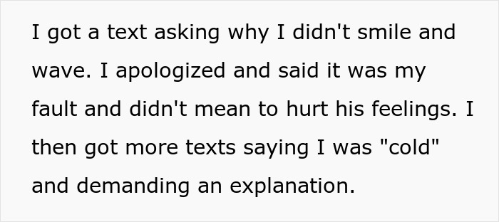 A screenshot showing text from a story about a toxic guy with jealousy issues and ridiculous rules.