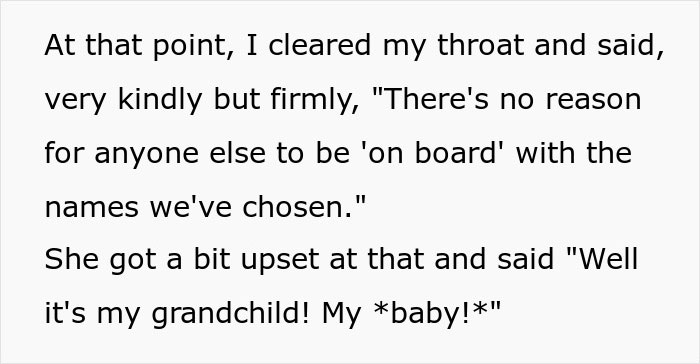 “Refers To The Baby As ‘Her’ Baby”: MIL Loses Her Mind When She Finds Out She’s Getting A Grandchild “Refers To The Baby As ‘Her’ Baby”: MIL Loses Her Mind When She Finds Out She’s Getting A Grandchild