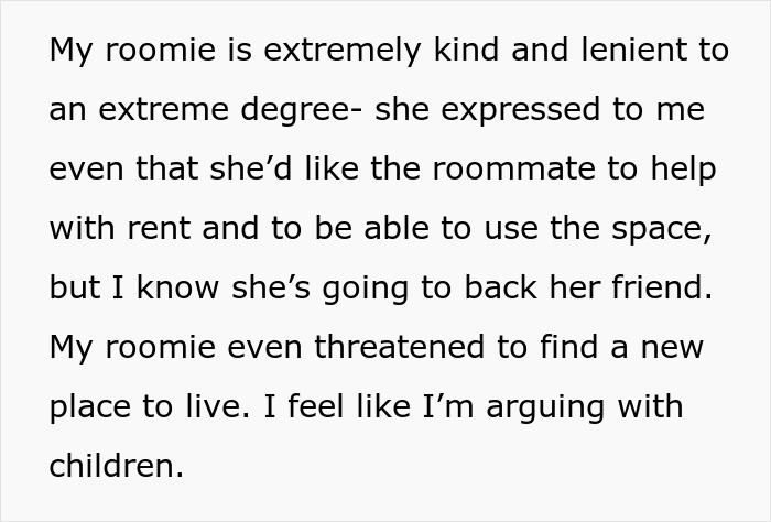 23YO Outs "Secret Roomie" To Landlord As She Has Been Squatting For Months Without Paying Rent