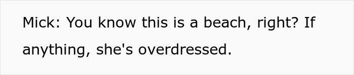 Hypocrite Mom Wears A Bikini But Thinks Surf Instructor's Tankini Is Inappropriate For The Beach Hypocrite Mom Wears A Bikini But Thinks Surf Instructor's Tankini Is Inappropriate For The Beach