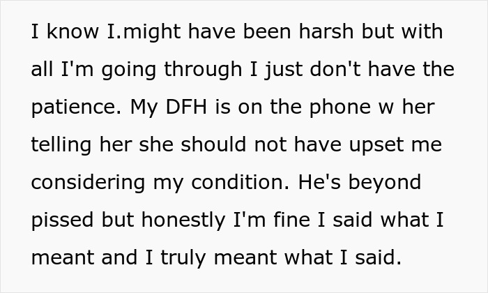 A pregnant DIL snaps, expressing frustration about her MILs demands on the baby's name and her husband's support.
