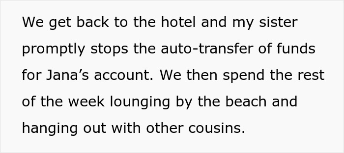 Entitled Aunt Tells Niece She Wants Nothing From Her, Gets Exactly That When The Money Stops Coming Entitled Aunt Tells Niece She Wants Nothing From Her, Gets Exactly That When The Money Stops Coming