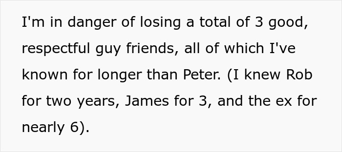 Screenshot of a post detailing how a toxic guy's jealousy affects her friendships.