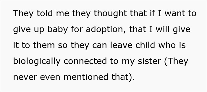 Infertile Woman Just Assumes She Can Take Pregnant Teen Sis’s Baby, Shocked When The Answer Is No Infertile Woman Just Assumes She Can Take Pregnant Teen Sis’s Baby, Shocked When The Answer Is No