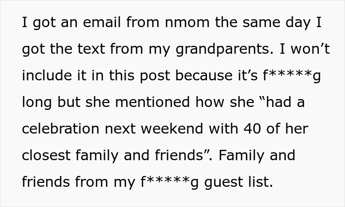 Woman Discovers Her Mom’s Secret Plans For Her Wedding Day, Cuts Off Every Family Member Involved Woman Discovers Her Mom’s Secret Plans For Her Wedding Day, Cuts Off Every Family Member Involved