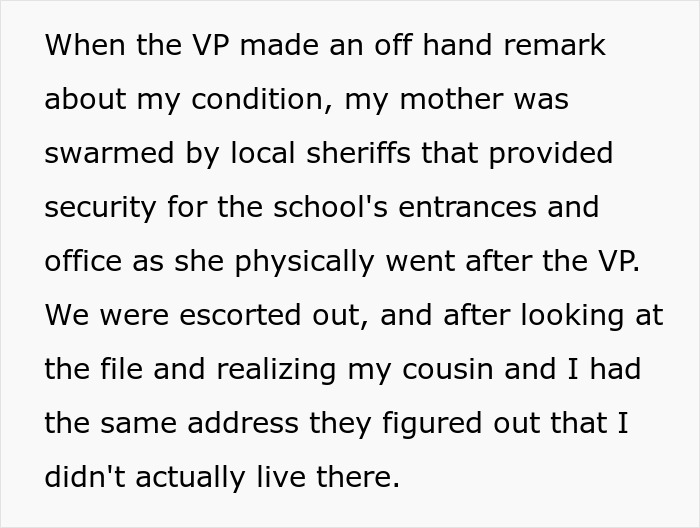 A disabled teen's mom was swarmed by sheriffs at school after confronting the VP for not providing an elevator key.