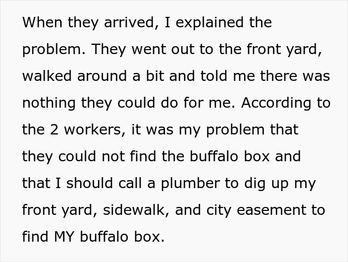 Woman Notices One Major Problem Sexist Water Department Workers Missed: "Didn't Know What I Was Talking About"