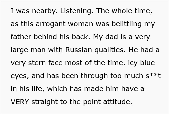 Narration of a man describing his large father with stern demeanor Narration of a man describing his large father with stern demeanor